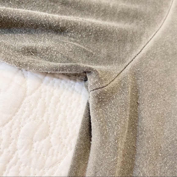 Avanti Gray Knit Long Sleeve Dress - Large - Picture 8 of 9